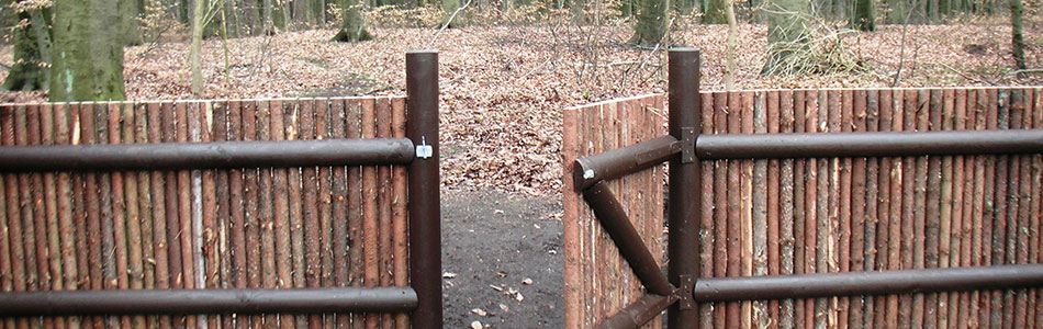 Raftehegn med havelåge